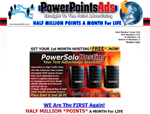 Tablet Screenshot of powerpointsads.com